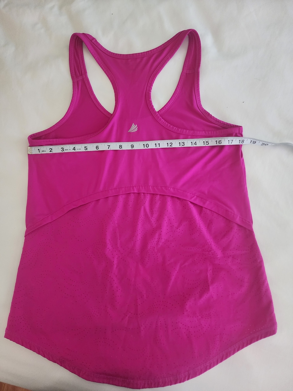 Free2B Bright Pink Racerback Performance Tank - Picture 9 of 9